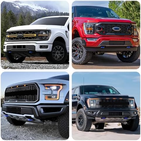 Tow Hooks Covers for F150 2004-2026/Bronco 2021-2026/Tundra Blue - Image 6