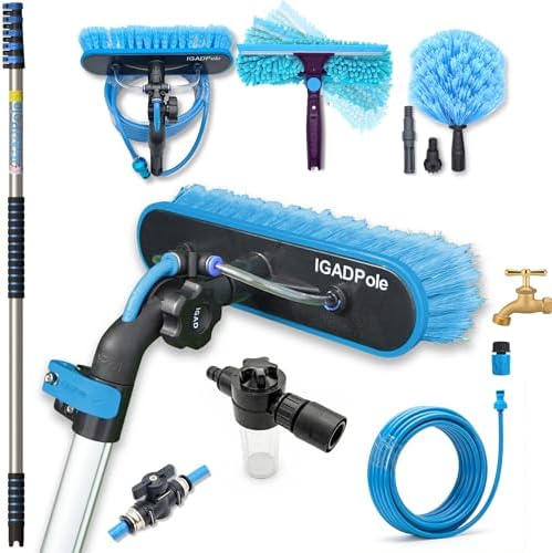 IGADPole 20 FT Water-Fed Washing Kit by IGAD