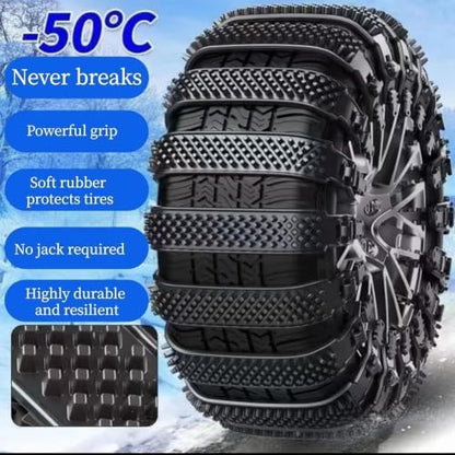 Tire Traction Straps Adjustable Anti-Skid Car Grips - Image 4