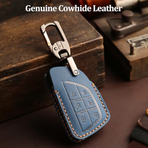 Leather Key Fob Cover, Compatible - Image 3