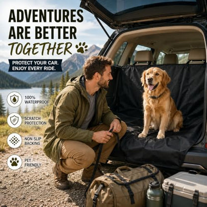 Waterproof Dog Car Seat Cover for Back Seat - Image 5