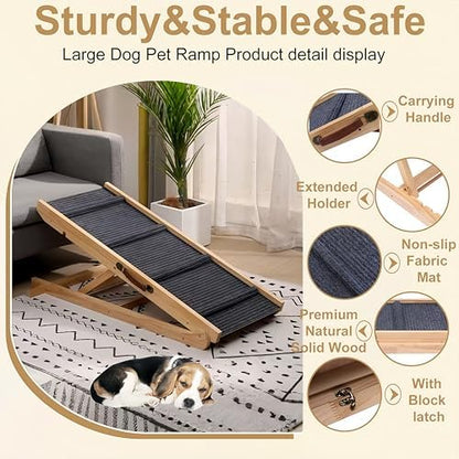 Foldable Wooden Dog Ramp Wooden Dog Ramp - Image 4