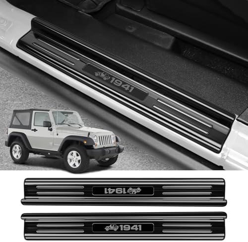ZZEQYG 2 Pcs Stainless Steel Door Sill Protector Compatible by ZZEQYG