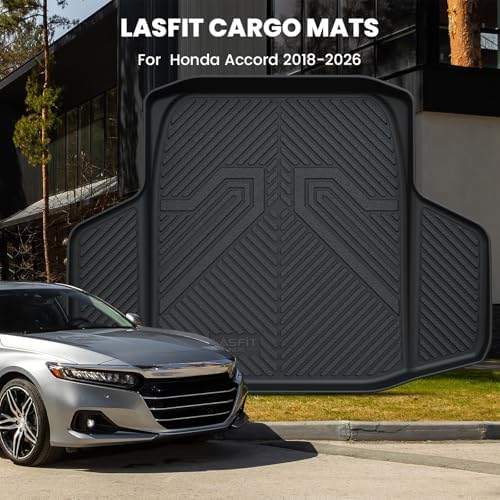 LASFIT Trunk Mat for Honda Accord Sedan 2018-2026 Gas & Hybrid - Image 2