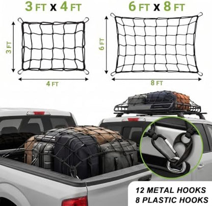 Hitro 3'x4' Roof Rack Cargo Net - Image 3