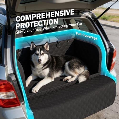 Pecute SUV Cargo Liner for Dogs, Water Resistan Pet Trunk Cover - Image 5
