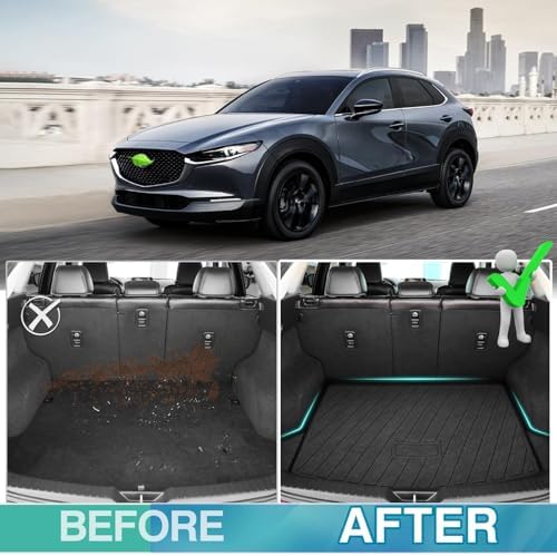 Mixsuper Cargo Liner for Mazda CX-5 2017-2025, All Weather Trunk Mat for CX5 - Image 3