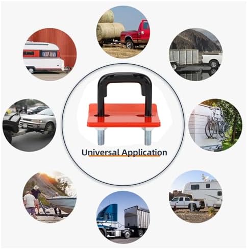 Trailer Hitch Tightener Anti Rattle Clamp, Heavy Duty Steel Stabilizer - Image 7
