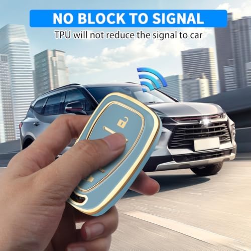 QBUC for Chevy Key Fob Cover, 3-Button Design - Image 4