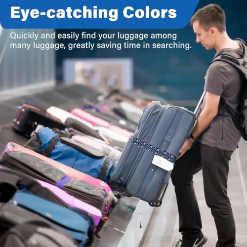 Luggage Straps for Suitcases, Travel Adjustable Belt - Image 5