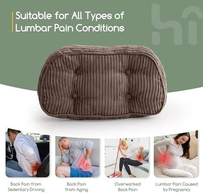 HIGOGOGO Lumbar Support Pillow for Recliner Chair/Accent Chair/Couch/Office - Image 6