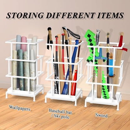 Alyoen Umbrella Holder for Entryway, Metal Umbrella Stand - Image 6