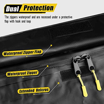 ARKSEN Hitch Cargo Carrier Bag for 19" x 53" Baskets Waterproof 10.75 Cubic - Image 3