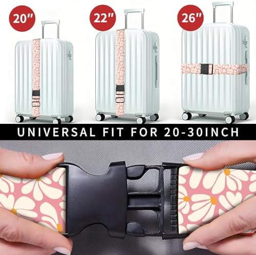 Luggage Straps for Suitcases, Heavy Duty Travel Belt - Image 4