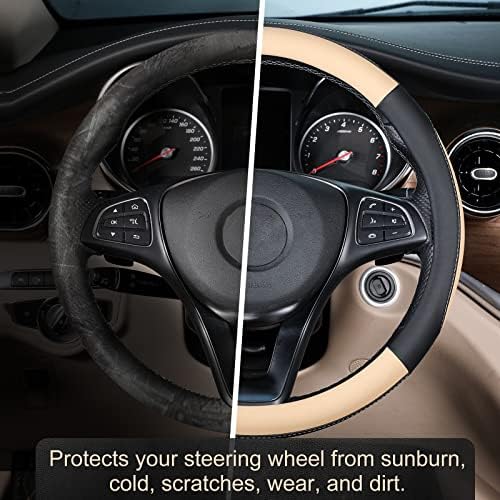 SEG Direct Steering Wheel Cover 14.5-15 inch Heavy-Duty - Image 4