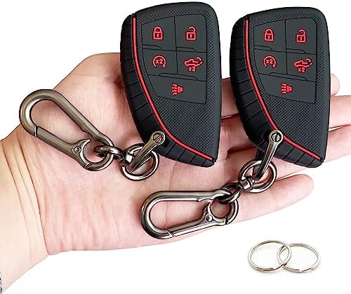 Key Fob Cover for 2026-2022 Chevy Silverado GMC Sierra 1500 2500HD 3500HD by TANDRIVE