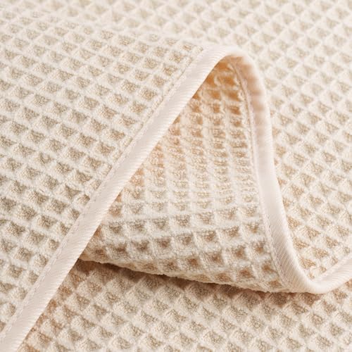 POLYTE 430 GSM Poly Blend Microfiber Quick Dry Waffle Hand Towel, 16x30 in - Image 4