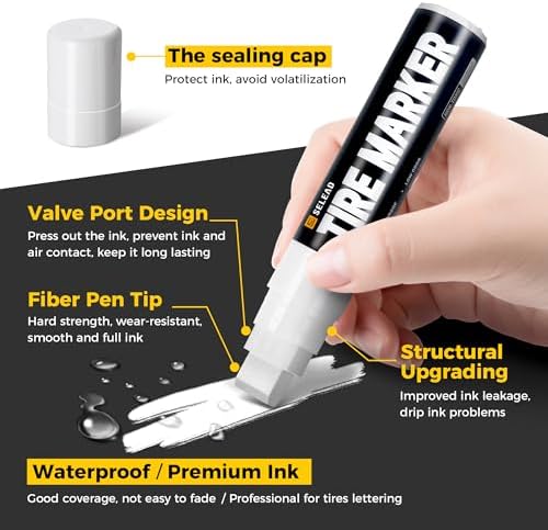 SELEAD Jumbo Tire Marker White - Image 4