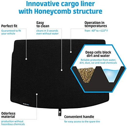 CLIM ART Cargo Liner for Compass 2017-2026 Custom Fit Trunk Mat, - Image 2