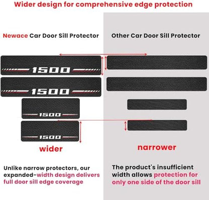 Car Door Sill Protectors Compatible - Image 2