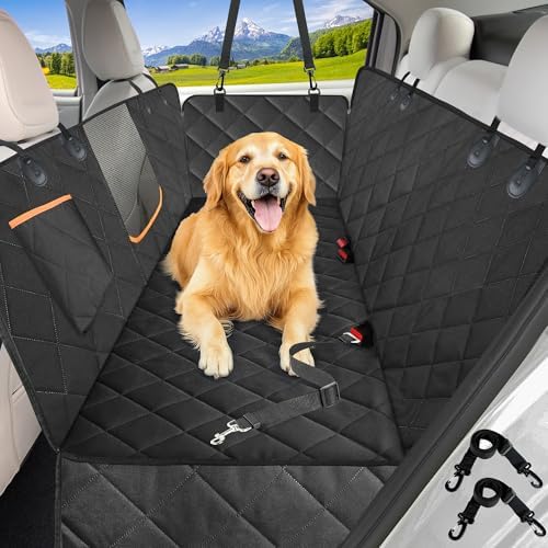 Kytely Dog Car Seat Cover for Back Seat, Waterproof Hammock for Car&SUV by Kytely