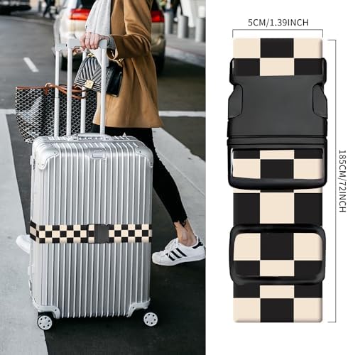 Luggage Straps for Suitcases, Heavy Duty Travel Belt - Image 3