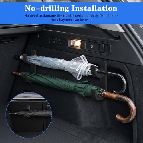 Ymapinc 2PCS Car Umbrella Hook, No Drilling Umbrella Holder - Image 3