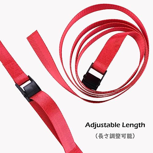 TRIWONDER Cinch Tie Down Strap Lashing Straps Heavy Duty Nylon Straps - Image 4