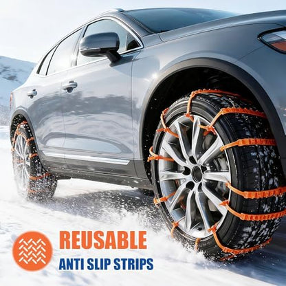 Universal Anti-Skid Snow Tire Chains, 2026 New Emergency Traction Cables - Image 7