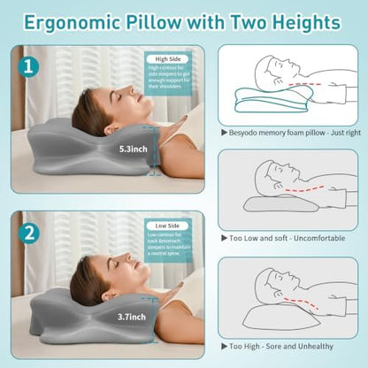 Cervical Neck Pillow for Pain Relief - Image 6
