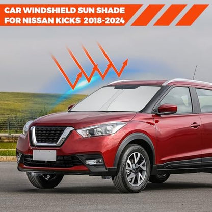 Foldable Front Windshield Sunshade fit - Image 6