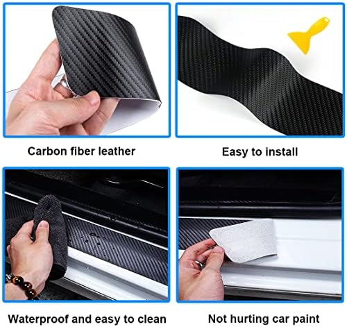 4 Pcs Mountain Range Door Sill Protector Stickers, Universal Size Door Entry - Image 4
