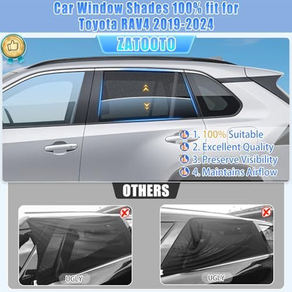 ZATOOTO Car Window Shades Toyota RAV4 2019-2024 - Image 2