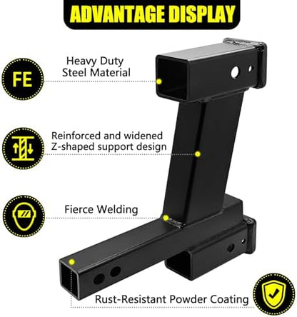 KAIRAY Trailer Dual Hitch Extender Adapter - Image 4