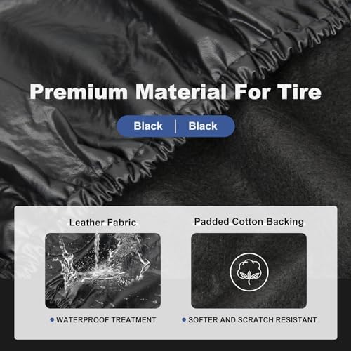 Explore Land Spare Tire Cover Fit Tire Diameters 28-29.75 inch - Image 4