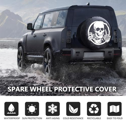 Spare Tire Cover for Jeep JK Wrangler SUV Truck Trailer RV - Image 3