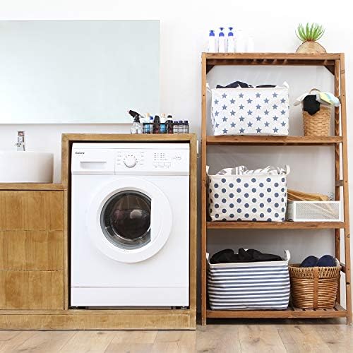 Sea Team Large Rectangle Open-Top Canvas Storage Basket - Image 2