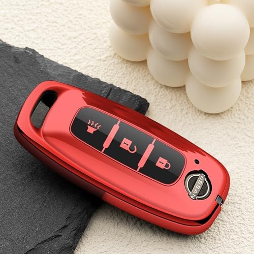 for Nissan Key Fob Cover 3 Buttons Car Key Case Sentra Kicks Pathfinder Rogue - Image 2
