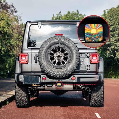 Trailer Hitch Cover 2 Inch Square Receiver Hitch Cover Rubber Tube Plug - Image 6