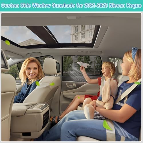 XCBYT 2021-2023 Nissan Rogue Window Shades - Image 2