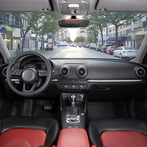 SEG Direct Black Car Steering Wheel Cover Small Size 14-14.25 inch - Image 2