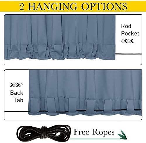 NICETOWN Windproof Outdoor Curtains - Image 3