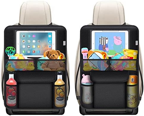 Meolsaek Kick Mats Back Seat Protector, Waterproof Oxford Seat Back Protector by Meolsaek