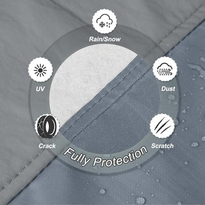 Explore Land Tire Cover with Handle 4P Fit Diameters 26''-28.75'' - Image 3