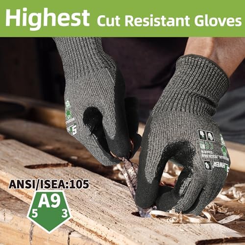 Schwer ProGuard High Level Cut Resistant Work Gloves - Image 2
