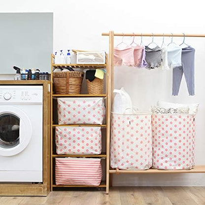 Sea Team Large Rectangle Open-Top Canvas Storage Basket - Image 3