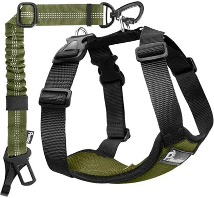Pawaboo Dog Seat Belt Harness for Car, Seatbelt Harness by Pawaboo