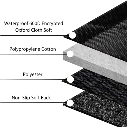 Femuar Dog Car Seat Cover, Waterproof Nonslip Pet Seat Cover - Image 5