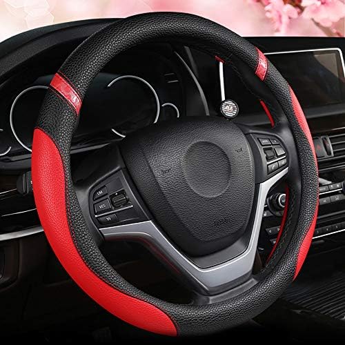 Steering Wheel Cover for Women Leather Universal Steering Wheel Cover for Car by Cxtiy