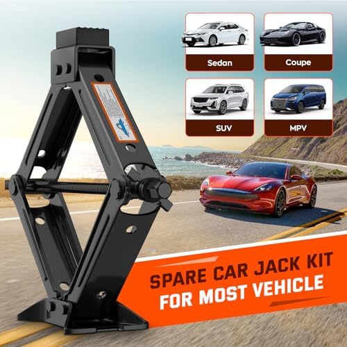 Universal Car Jack Kit Scissor Jack - Image 6